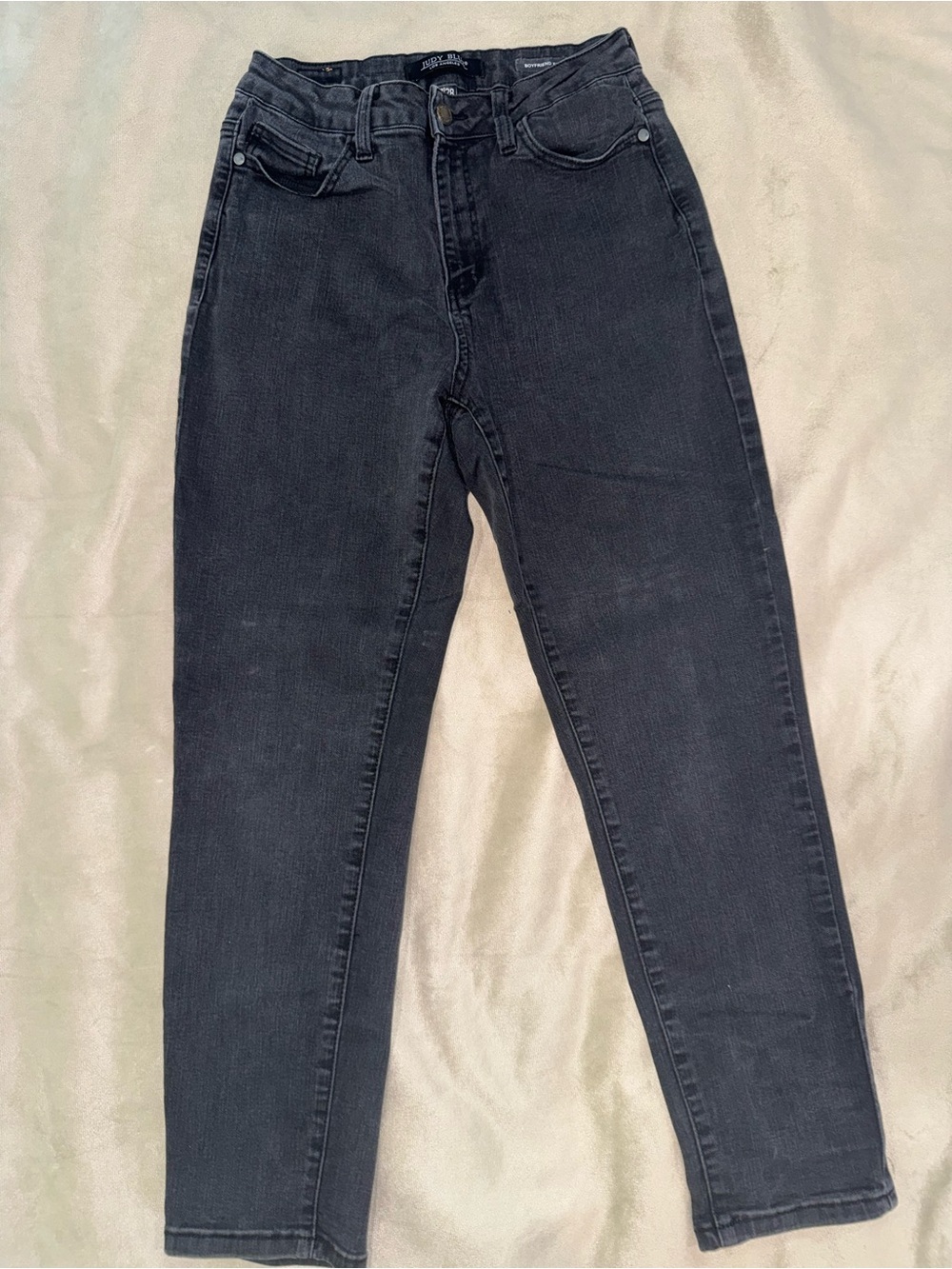 Judy Blue Black High-Rise Slim Taper Jeans